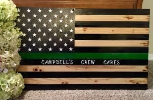 Special Campbells Crew Cares Flag